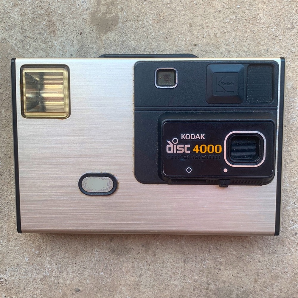 1980s Kodak disc 4000 Camera